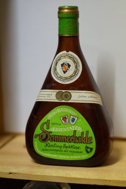 Artikelbild des Artikels “1971	Riesling Spätlese Eisentaler Sommerhalde WG Eisental Affental Bühl “