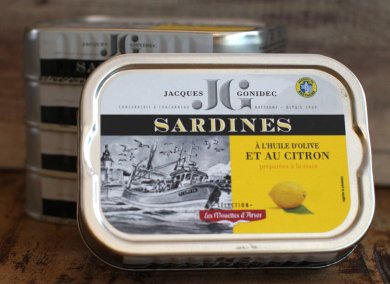 Artikelbild des Artikels “Sardinen in Olivenöl mit Zitrone “