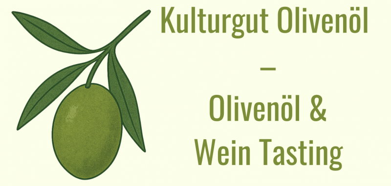 Artikelbild 1 des Artikels “Geschenkgutschein Kulturgut Olivenöl - Olivenöl & Wein Tasting “