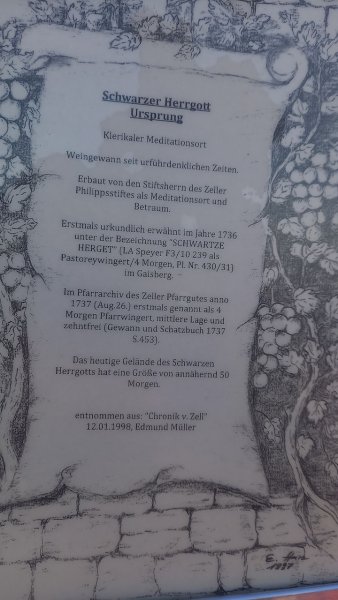 Artikelbild 1 des Artikels “2019er Zellerweg am Schwarzen Herrgott Riesling tr. GG “